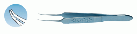 XF-381T McPherson Tying Forceps Curved