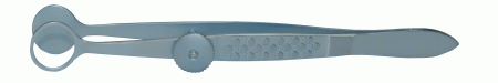 XF-449T Lambert Chalazation Forceps Small