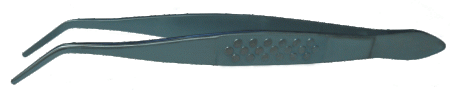 XF-486T Nugent Utility Forceps Angled Serrated Jaws