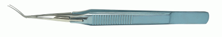 XF-497ST Impex Tri-Hinge Capsulorhexis Forceps Curved, Sharp Tips