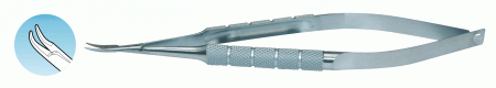 XN-503T Barraquer Needle Holder Curved w/out lock