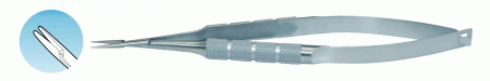 XN-509T Castroviejo Needle Holder Straight Heavy w/out lock 