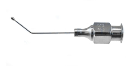 XC-1089 Gills -Welsh  I/A Cannula With Fl. Olive Left